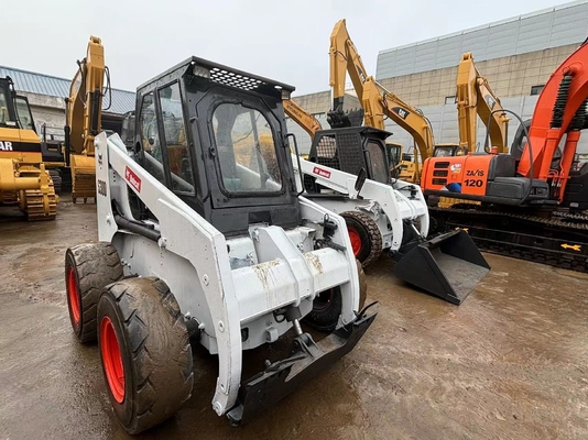 Bobcat S300 Mini Skid Steer Loader đã qua sử dụng, Bobcat Skid Loader 1m3 60KW