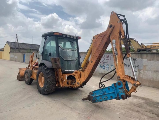 Mỹ sử dụng CASE 580M Loader Backhoe Máy thủy lực tay thứ hai CASE 580M Backhoe Excavator