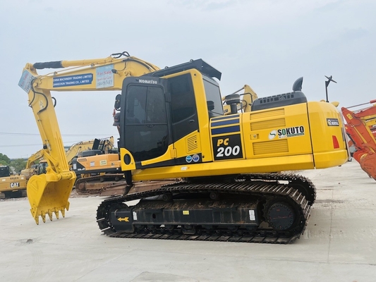 PC200-8 20 Tons sử dụng Backhoe Crawler máy đào thủy lực gốc Nhật Bản