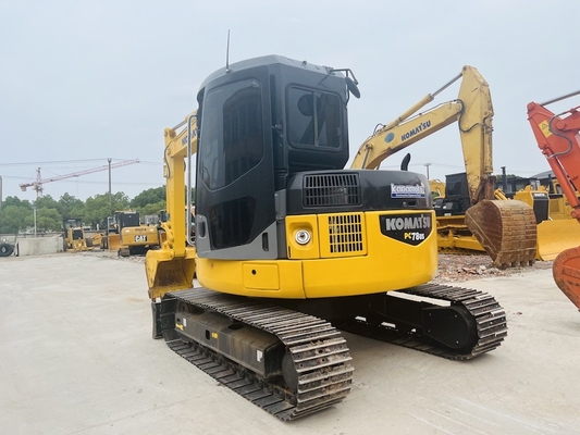 Đồ dùng nguyên bản Komatsu PC78US máy đào lượn cũ 7 tấn Máy đào mini
