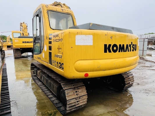 12 tấn Nhật Bản sử dụng Komatsu PC120-6 Excavator tay thứ hai Komatsu Hydraulic crawler Digger