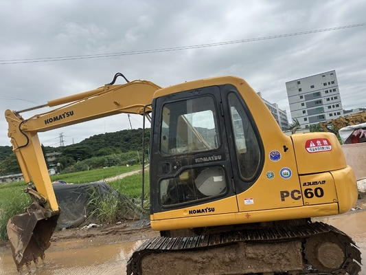 Máy đào Komatsu PC60-7 sử dụng 6 tấn Máy đào nhỏ tay thứ hai PC35/PC55/PC56/PC60/PC78