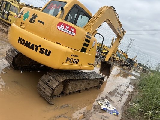 Máy đào Komatsu PC60-7 sử dụng 6 tấn Máy đào nhỏ tay thứ hai PC35/PC55/PC56/PC60/PC78