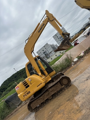 Máy đào Komatsu PC60-7 sử dụng 6 tấn Máy đào nhỏ tay thứ hai PC35/PC55/PC56/PC60/PC78