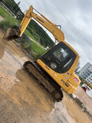 Máy đào Komatsu PC60-7 sử dụng 6 tấn Máy đào nhỏ tay thứ hai PC35/PC55/PC56/PC60/PC78