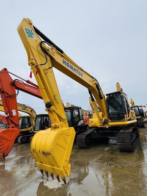 Sử dụng Komatsu PC220-8 Máy khai thác Crawer cũ Máy đào 1 CBM Máy xây dựng dung lượng xô