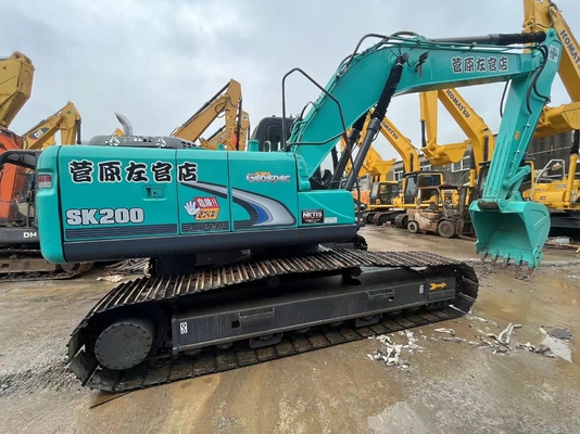 Ban đầu 80% mới Kobelco SK200-8 Hydraulic Crawer Excavator Digger SK200-8 SK200-7 SK220-8