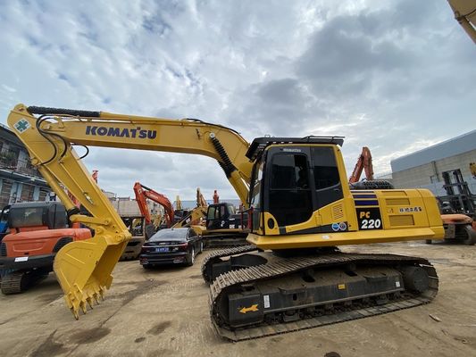 Nhật Bản làm bằng tay thứ hai Komatsu PC220-8 máy kéo thủy lực 22 tấn máy đào sử dụng Komatsu Digger