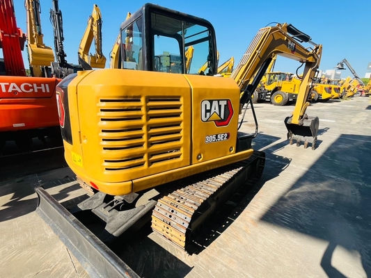 Máy đào mini Origianl Nhật Bản CAT 305.5E2 Máy đào lướt thủy lực cũ 5 tấn Máy đào cụt cũ