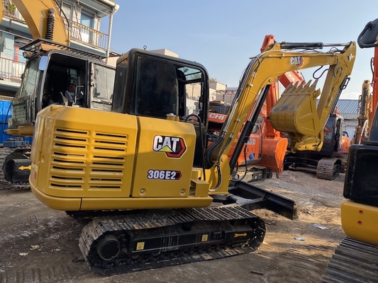 Máy đào Caterpillar cũ gốc Nhật Bản Máy đào crawler CAT 306E2 6 tấn