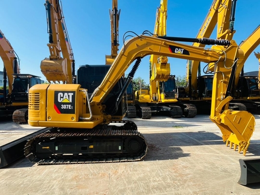 0.33 CBM CAT 307E2 Máy đào sâu Caterpillar sử dụng Nhật Bản Xây dựng máy đào 7 tấn