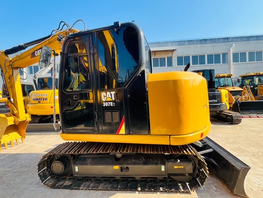 0.33 CBM CAT 307E2 Máy đào sâu Caterpillar sử dụng Nhật Bản Xây dựng máy đào 7 tấn