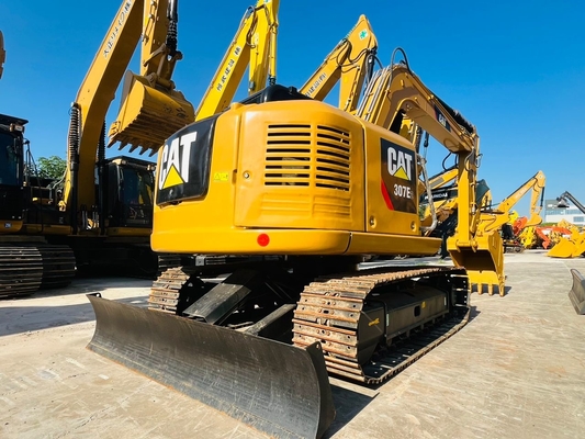 0.33 CBM CAT 307E2 Máy đào sâu Caterpillar sử dụng Nhật Bản Xây dựng máy đào 7 tấn
