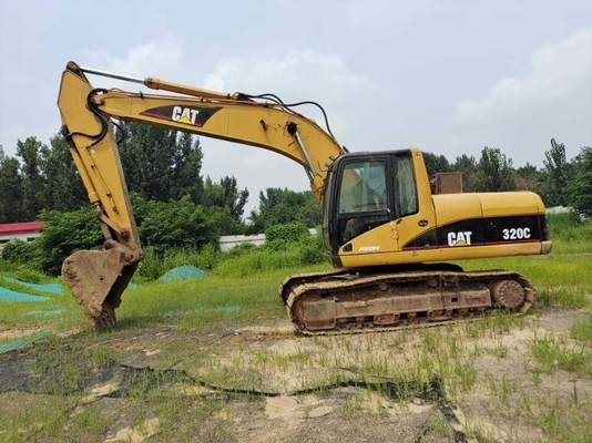 Máy đào crawler nguyên bản CAT 320C sử dụng 20 tấn Máy đào crawler cũ với động cơ CAT 3066ATAAC