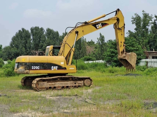 Máy đào crawler nguyên bản CAT 320C sử dụng 20 tấn Máy đào crawler cũ với động cơ CAT 3066ATAAC