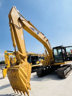 CAT 320C Máy đào bò bò dùng cũ với độ sâu đào tối đa 6550mm và mô hình động cơ CAT 3066