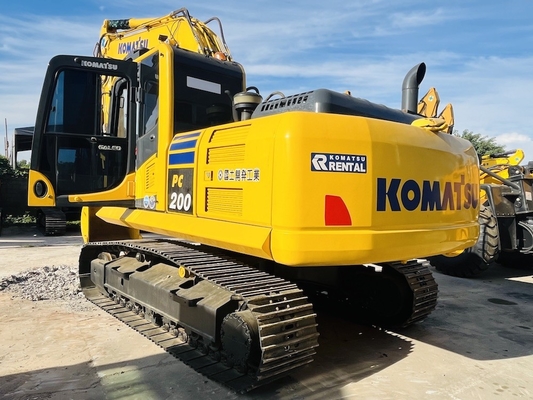 20 tấn 100% dụng cụ cũ Komatsu PC200-8 máy đào lượn sử dụng Digger gốc Nhật Bản Komatsu SAA6D107E-1