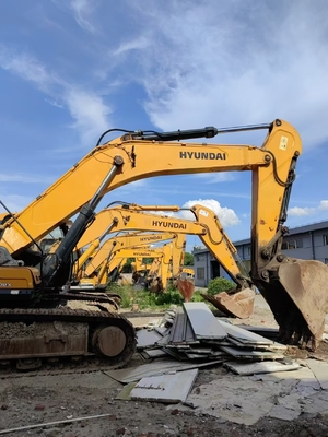 48 tấn nguyên bản tay hai Hyundai R485LVS Crawler Excavator sử dụng Hyundai Digger bán