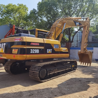 Máy đào cũ nguyên bản CAT 320B, Caterpillar sử dụng máy đào 20 tấn với động cơ CAT 3066T