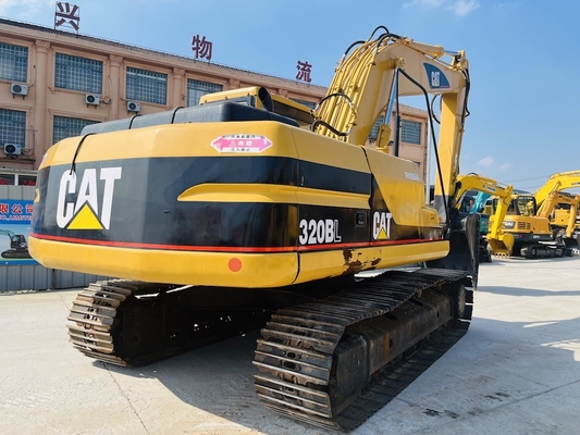 Nhật Bản Original CAT 320BL Máy đào cũ, 20 tấn Caterpillar Used Crawler Digger CAT 3066T Engine