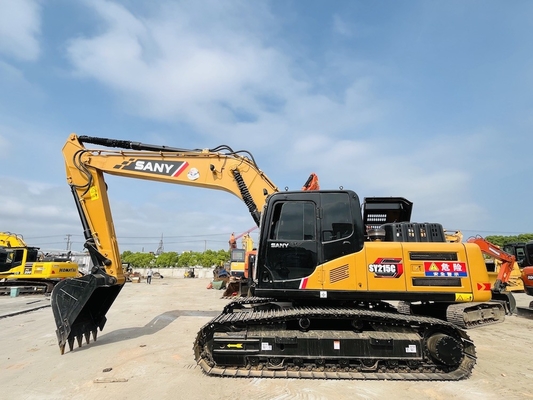 21 tấn máy đào cũ sử dụng Sany SY215C Máy đào thủy lực 1CBM Capacity