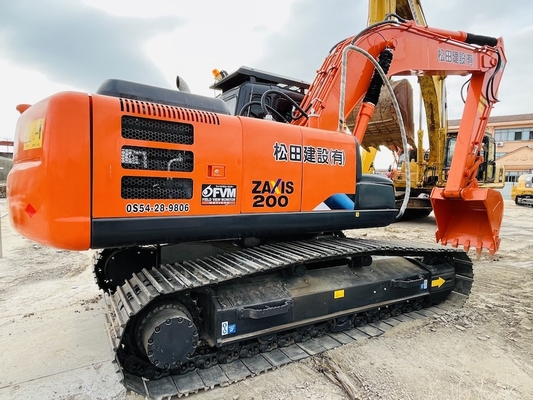 Máy đào 20 tấn gốc Nhật Bản sử dụng Hitachi ZX200-3G Crawler ISUZU