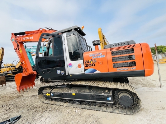 Máy đào 20 tấn gốc Nhật Bản sử dụng Hitachi ZX200-3G Crawler ISUZU