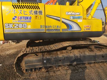 Nhật Bản Kobelco SK200 Mini Excavator Quá sử dụng, 20 Tons Excavator cũ SK200-8