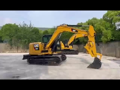 8 tấn CAT 308E2 dụng cụ đào sâu Caterpillar Nhật Bản làm được sử dụng CAT Crawler Excavator