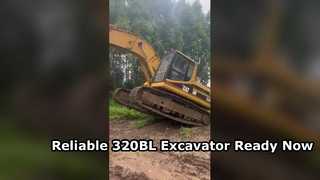 Máy xúc bánh xích CAT 320BL nguyên bản đã qua sử dụng của Nhật Bản Tình trạng tốt sẵn sàng vận chuyển